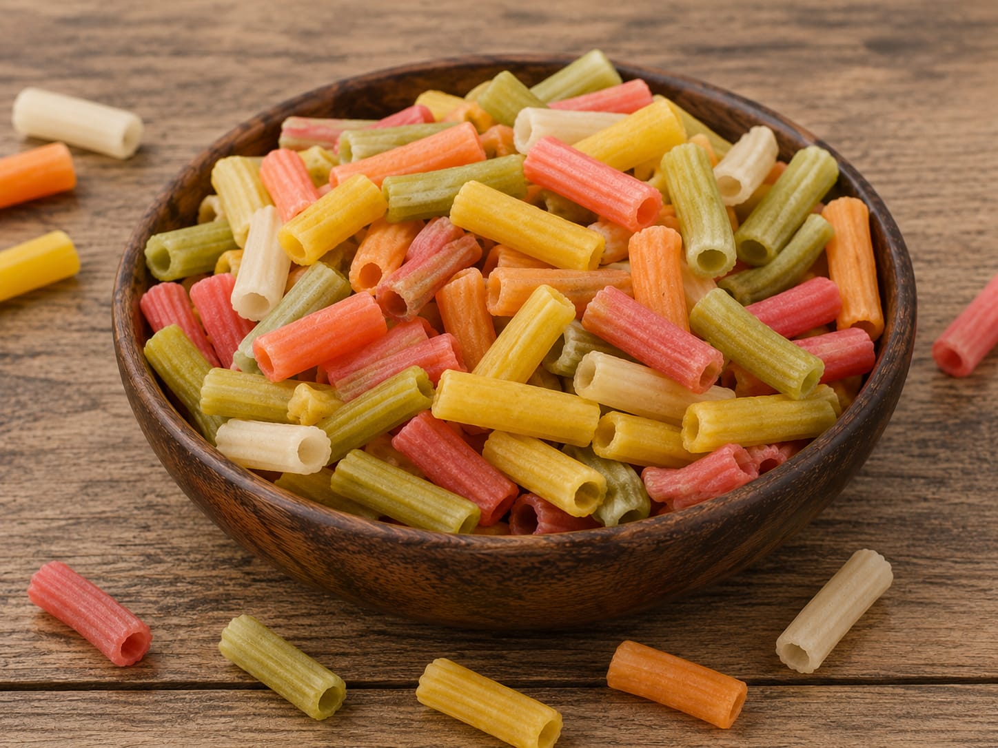 Finger colorful papad